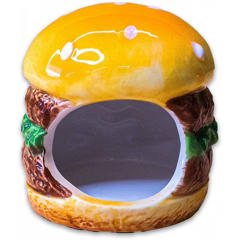 КерамикАрт: Бургер, домик для грызунов, 8 х 8 х 9 см