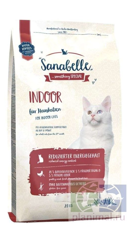 Sanabelle Indoor сухой корм для кошек 2 кг