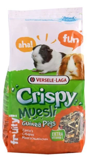 VERSELE-LAGA Crispy Muesli - Guinea Pigs корм для морских свинок с витамином C 2,75 кг