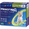 Merial: Нексгард Спектра М таблетки жевательные для собак 7,5-15 кг против блох, клещей, гельминтов, 1 табл.