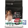 Сухой корм Purina Pro Plan для взрослых собак средних пород с чувствительным пищеварением, ягнёнок, пакет, 3 кг