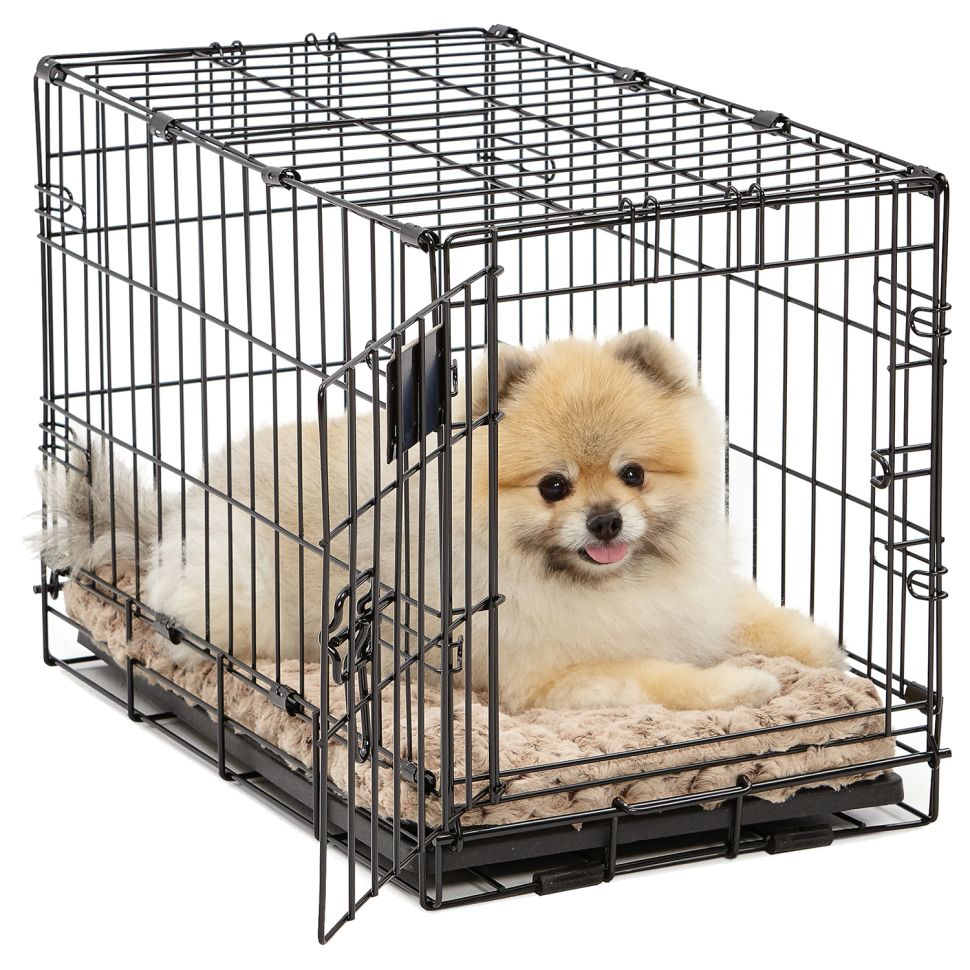 MidWest: Лежанка Ombre, для собак и кошек, плюшевая, с завитками, мокко, 57 х 31 см