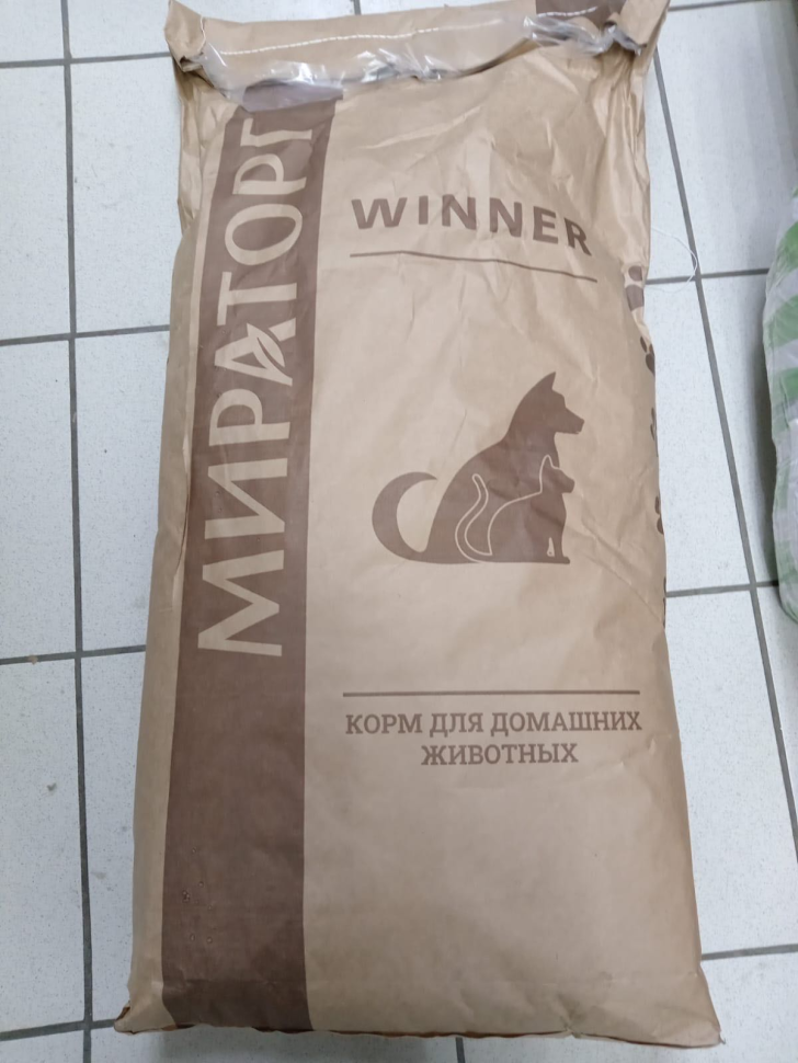 Winner сухой корм для кошек с говядиной, 15 кг