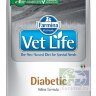 Vet Life Cat Diabetic диета для кошек для контроля уровня глюкозы в крови при сахарном диабете, 2 кг