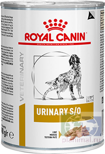RC Urinary S/O Canin диета для собак при заболеваниях дистального отдела мочевыделительной системы, 0,41 кг