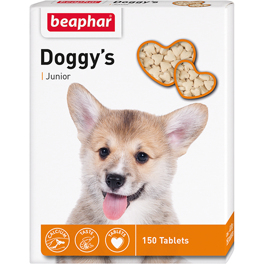 Beaphar: витамины Doggy's Junior юниор для щенков 150 шт. 