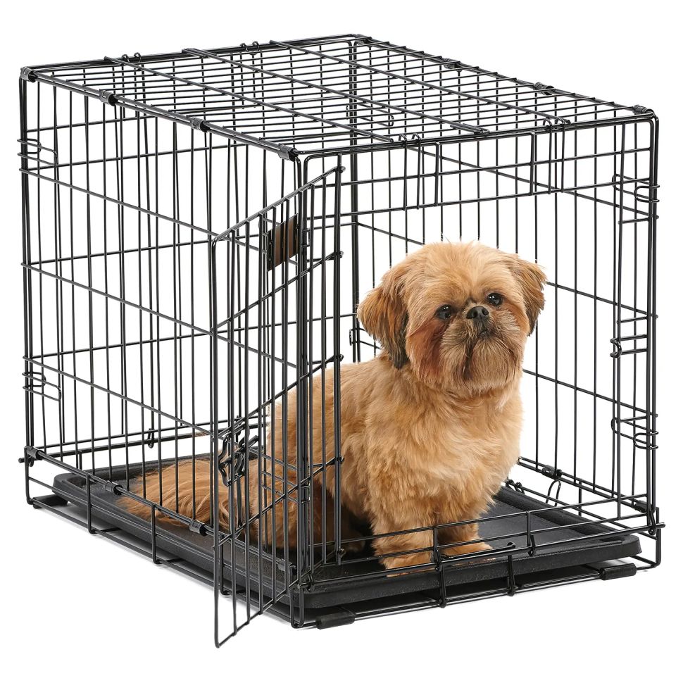 MidWest: Клетка iCrate, для собак, 1 дверь, черная, 61 х 46 х 48 см