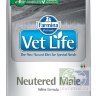 Vet Life Cat Neutered Male корм для взрослых кастрированных котов, 2 кг
