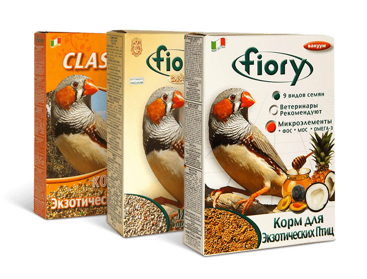 Fiory Superpremium ORO MIX Exotic смесь для экзотических птиц 400 гр.