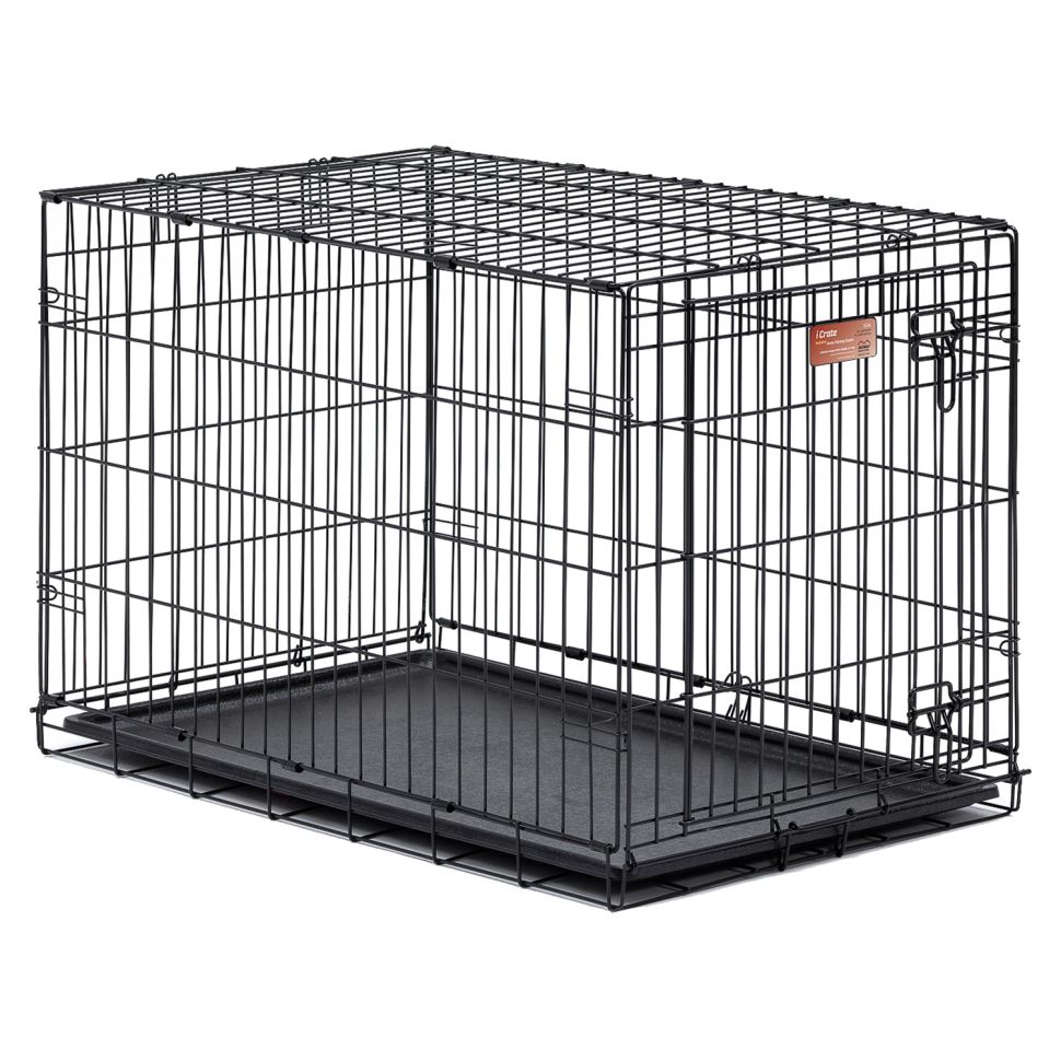 MidWest: Клетка iCrate, для собак, 1 дверь, черная, 93 х 58 х 63 см