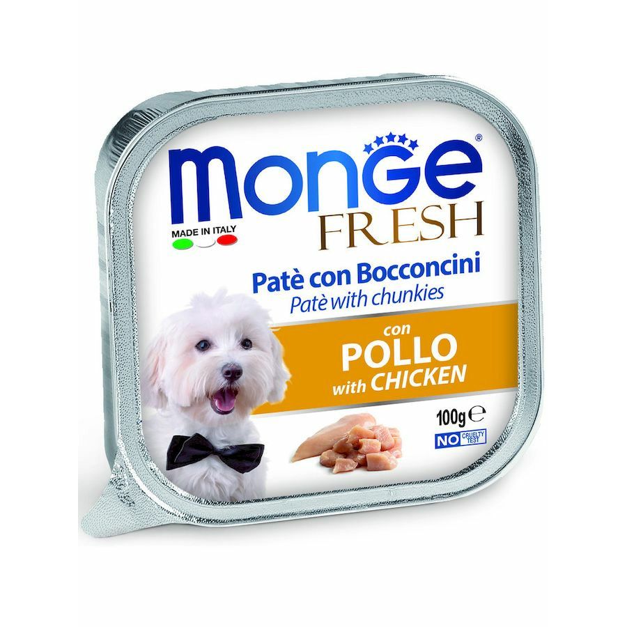 Monge Dog Fresh консервы для собак курица 100 гр.