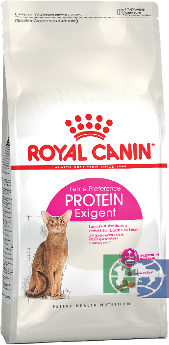 RC Protein Exigent корм д/кошек, привередл. к составу продукта, 0,4 кг