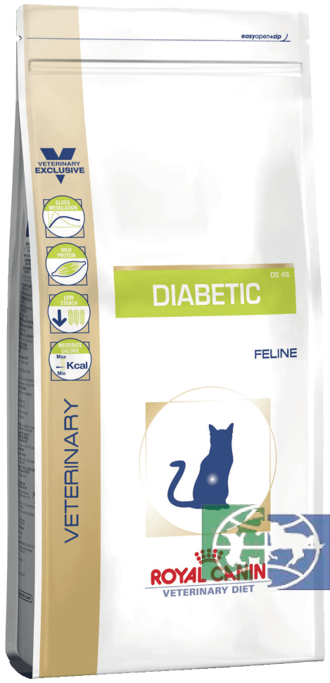 RC Diabetic DS46 ветеринарная диета для кошек, страдающих сахарным диабетом, 0,4 кг