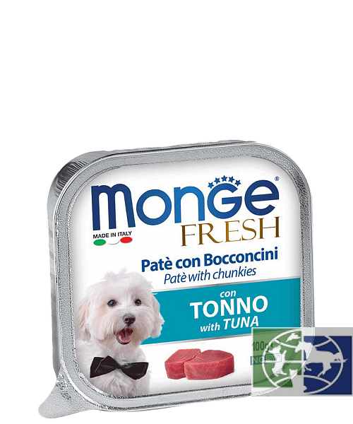 Monge Dog Fresh консервы для собак тунец 100 гр.