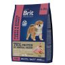 Brit: Premium, Сухой корм с курицей, для щенков, Dog Puppy and Junior Large and Giant, 3 кг