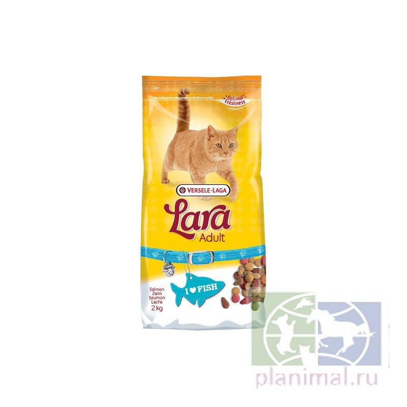 Versele-Laga Lara Adult Salmon корм для взрослых кошек с лососем 2 кг