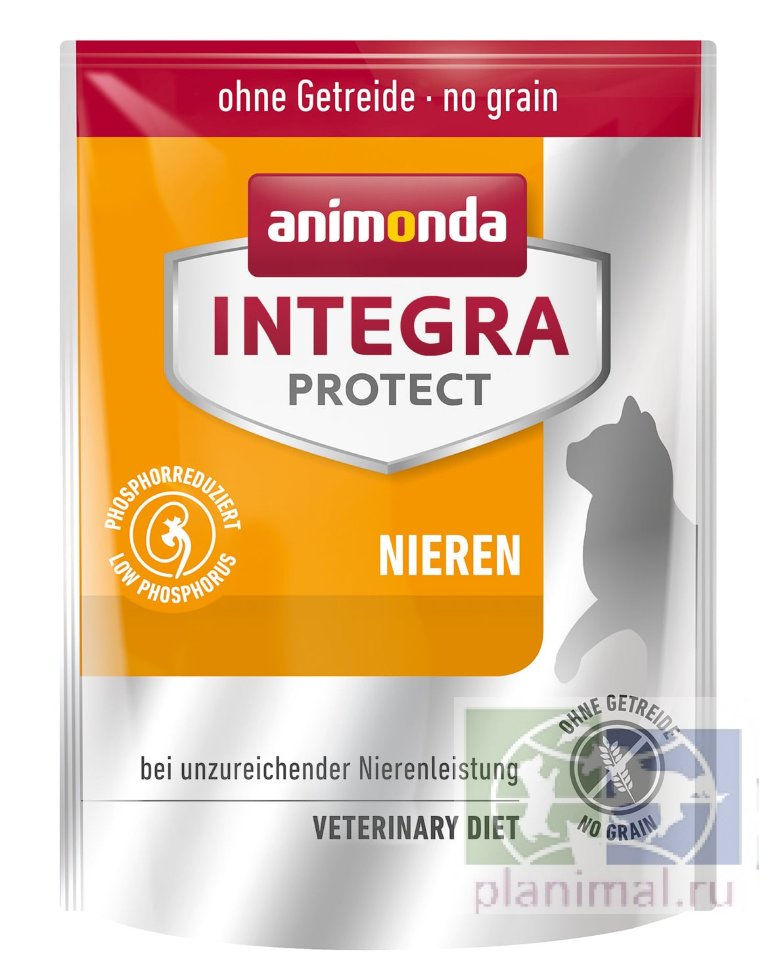 Animonda Integra Protect Cat Nieren (RENAL) диета для взрослых кошек при хронической почечной недостаточности, 0,3 кг