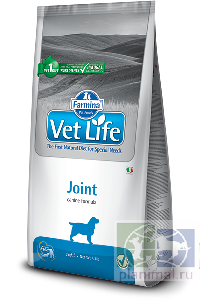 Vet Life Dog Joint, диета для собак при заболеваниях суставов, 2 кг
