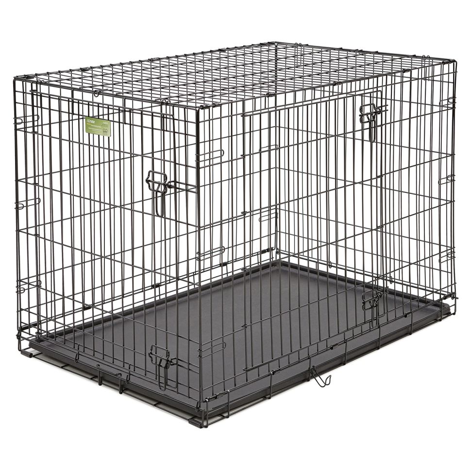 MidWest: Клетка iCrate, для собак, 2 двери, черная,  109 х 74 х 78 см