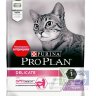 Сухой корм Purina Pro Plan Delicate для кошек с чувствительным пищеварением, индейка, 200 гр.