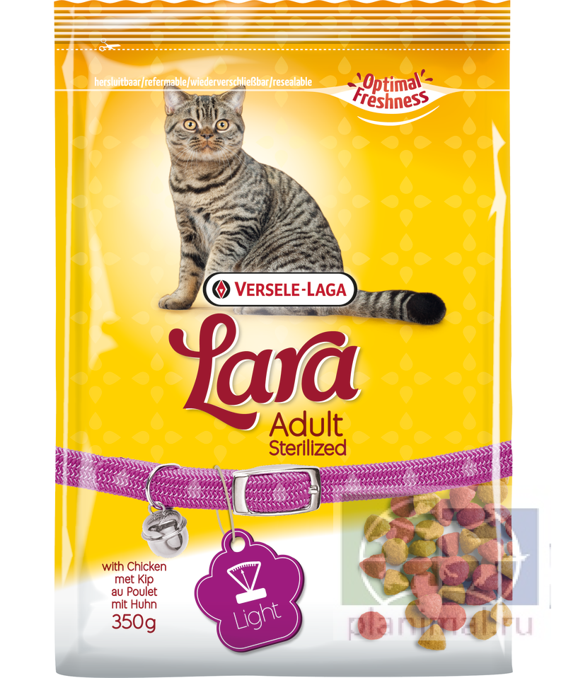 Versele-Laga Lara Adult Sterilized Light корм для взрослых кошек с курицей 350 гр.