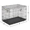 MidWest: Клетка iCrate, для собак, 2 двери, черная, 91 х 58 х 64 см