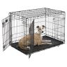 MidWest: Клетка iCrate, для собак, 2 двери, черная, 91 х 58 х 64 см