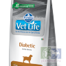 Vet Life Dog Diabetic диета для собак при сахарном диабете, снижение избыточного веса, 2 кг