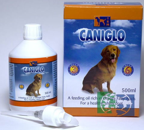 TRM: Канигло / Caniglo , кормовая добавка для собак Омега жирные кислоты, сироп 200 мл.