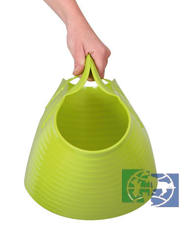 Kerbl: Кормушка гибкий пластик, таз. 12 л., светло-зеленый, арт. 323530