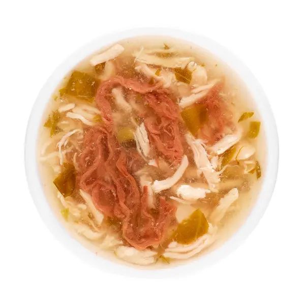 Деревенские лакомства: Лакомство для кошек, суп из курицы с говядиной и шпинатом, 35 гр.
