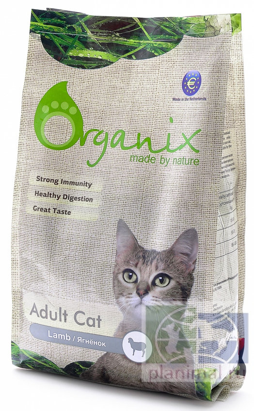 Organix корм для кошек с ягненком Adult Cat Lamb, 1,5 кг