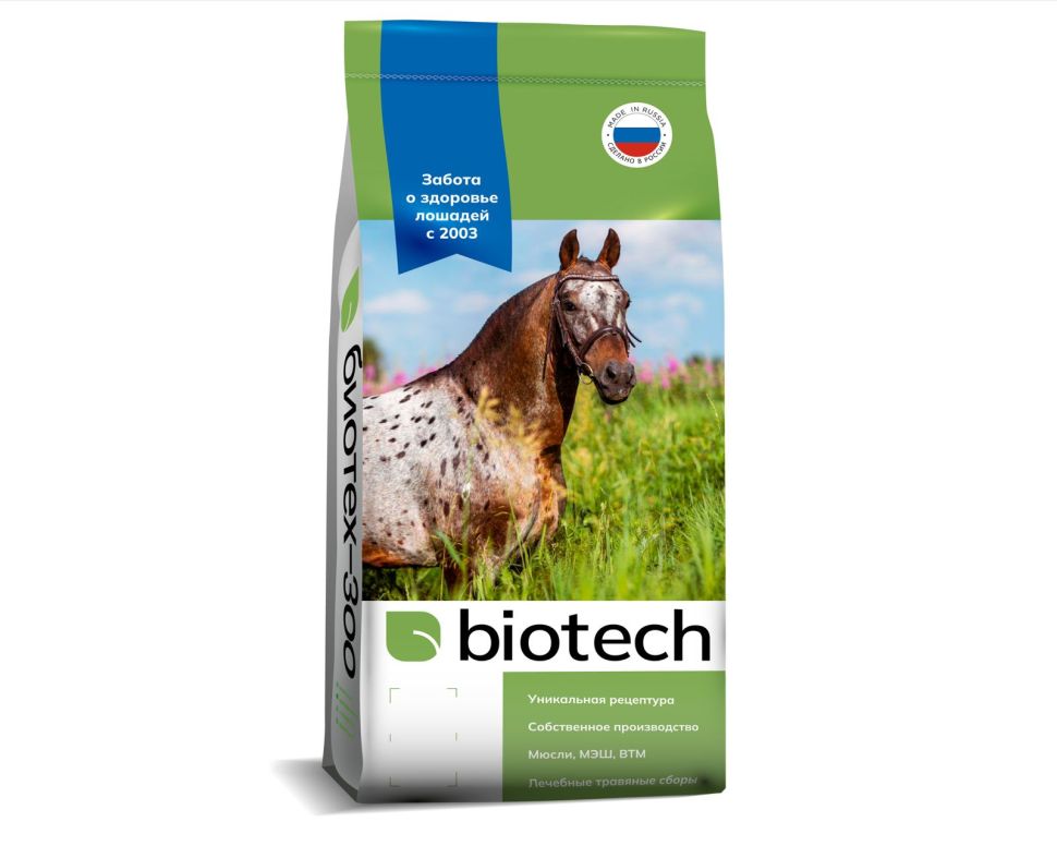Биотех-Ц: Подорожник смесь для лошадей профилактики колик  и запаривания , 20 кг 
