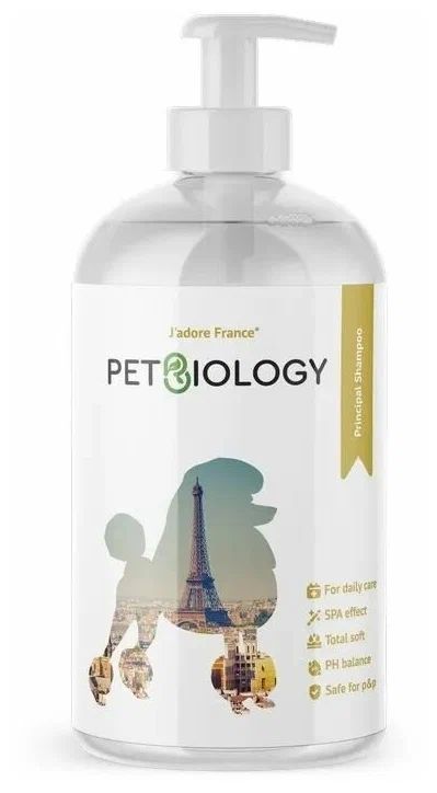PetBiology: Шампунь основной уход, увлажняющий, для собак, Франция, 100 мл
