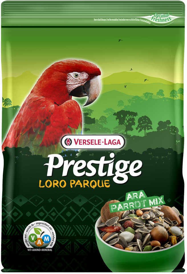 VERSELE-LAGA корм для крупных попугаев Prestige PREMIUM Ara Parrot Loro Parque Mix 2 кг