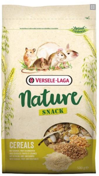 Versele-Laga Snack Nature - Cereals корм дополнит. со злаками д/грызунов 500 гр.