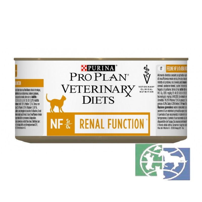 Консервы Purina Pro Plan Veterinary Diets NF для взрослых кошек с патологией почек, банка, 195 гр.
