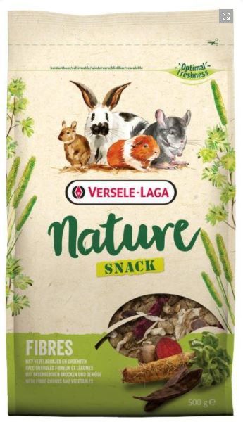 VERSELE-LAGA Snack Nature - Fibres корм дополнительный с клетчаткой для грызунов 500 г