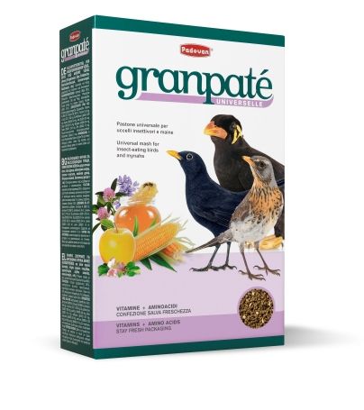 Padovan GRANPÂTÉE universelle корм комплексный универсальный для насекомоядных птиц, 1 кг