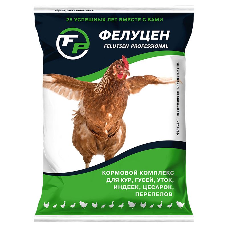КП: Фелуцен П2 для кур и домашней птицы, 1 кг