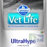 Vet Life Dog UltraHypo диета для собак в случаях пищевой аллергии и атопий, дерматите, 12 кг