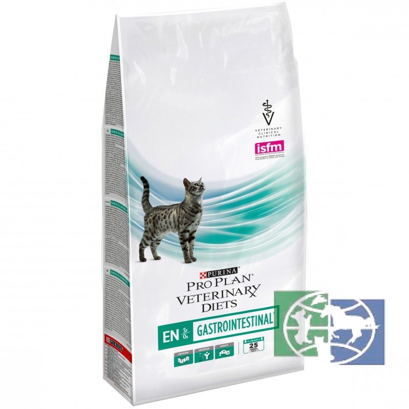 Сухой корм Purina Pro Plan Veterinary Diets EN для кошек с расстройством пищеварения, пакет, 1,5 кг