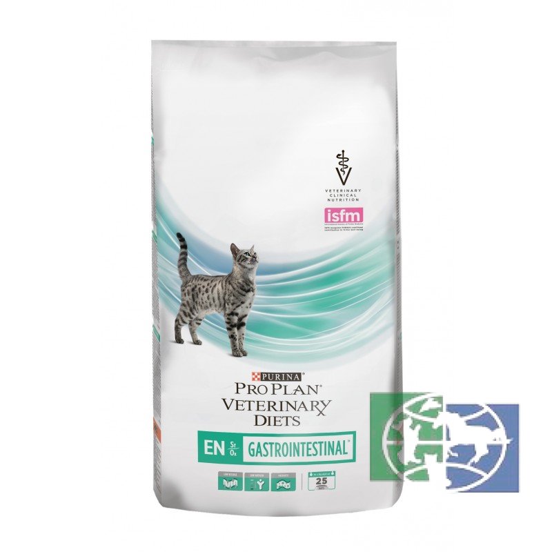 Сухой корм Purina Pro Plan Veterinary Diets EN для кошек с расстройством пищеварения, пакет, 1,5 кг