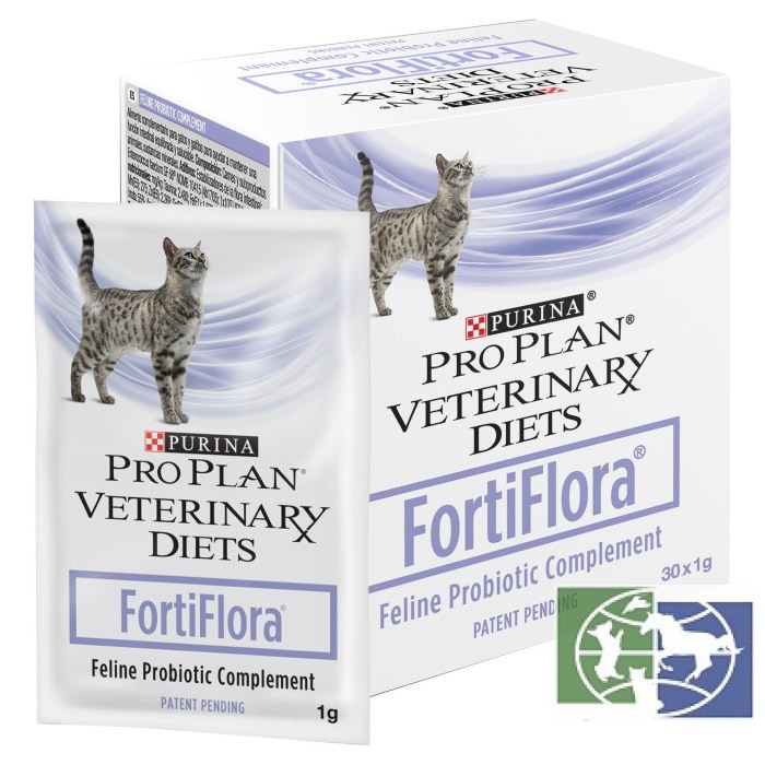 FortiFlora Feline Фортифлора пробиотик для кошек, 30 пак./уп., цена за 1 пак.