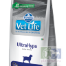 Vet Life Dog UltraHypo диета для собак в случаях пищевой аллергии и атопий, дерматите, 2 кг