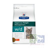 Сухой диетический корм для кошек Hill's Prescription Diet w/d Digestive при поддержании веса и сахарном диабете, с курицей 1,5 кг