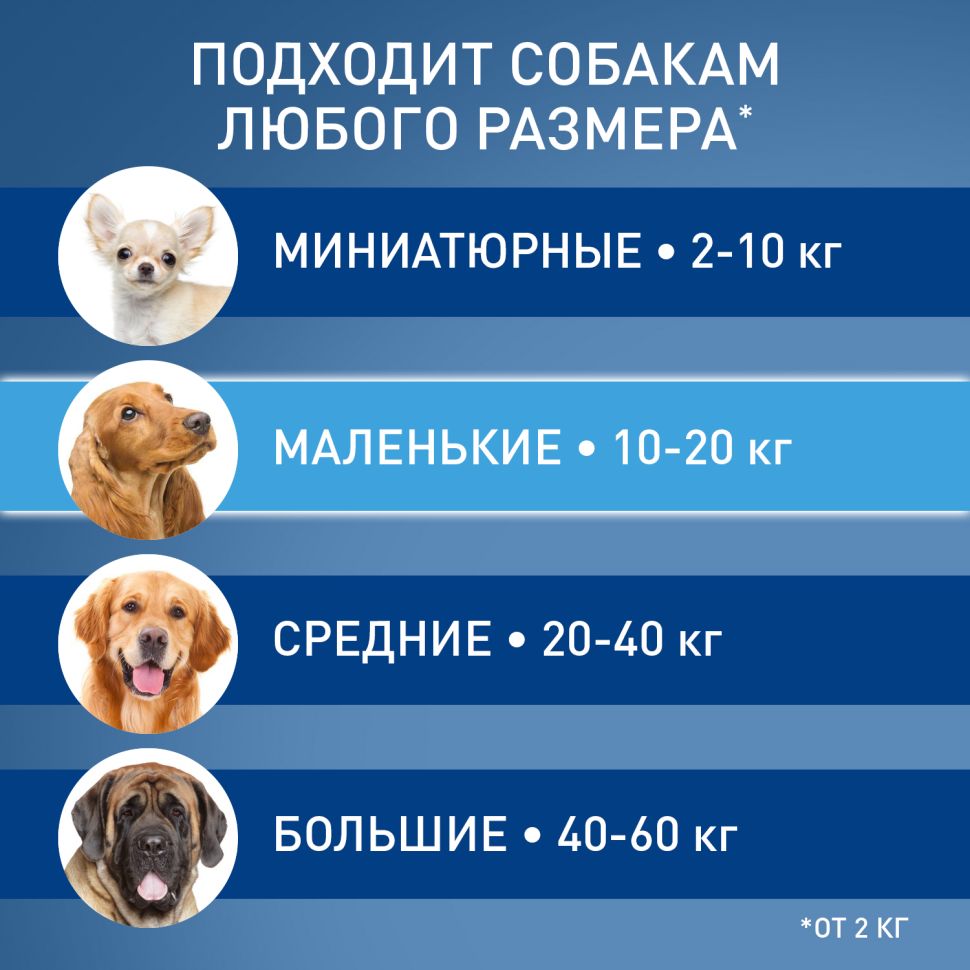 Merial: Фронтлайн Спотон M: Капли от блох, для собак 10-20 кг (1 пип), 1,34 мл