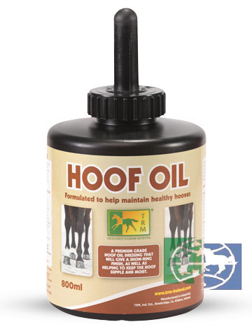 TRM: Hoof Oil, копытное масло с кистью, 800 мл