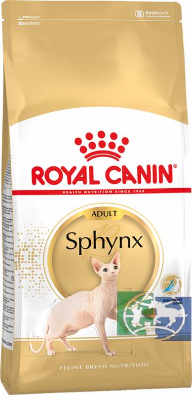 RC Sphynx  сухой корм для кошек породы сфинкс от 12 мес., 0,4 кг