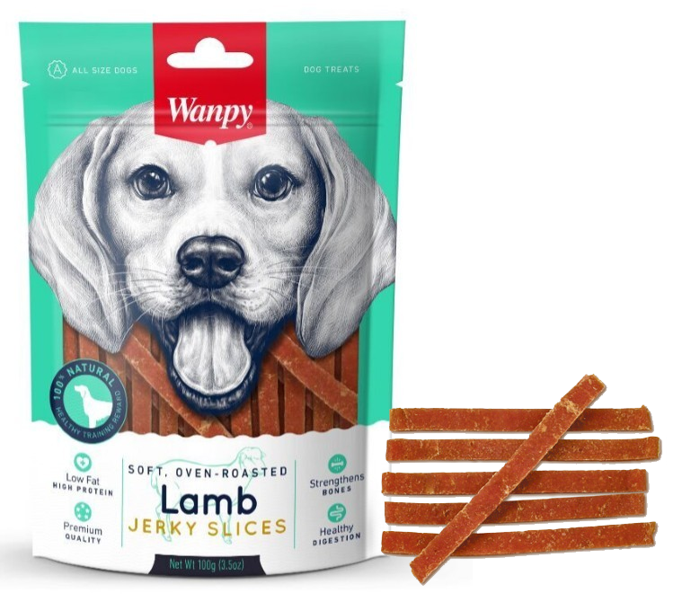 Wanpy Dog соломка из мяса ягненка 100 гр.